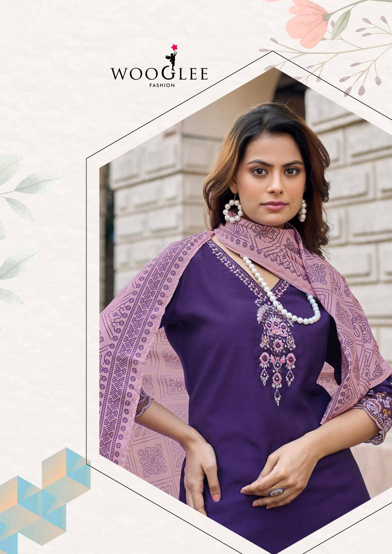 Wooglee sagaai vol 3 Designer wholesale kurtis in Surat